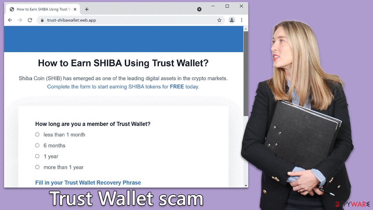 Trust Wallet scam