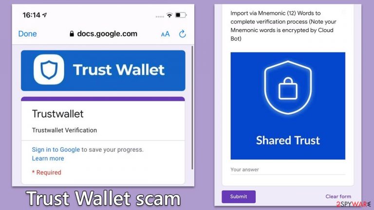 Trust Wallet virus