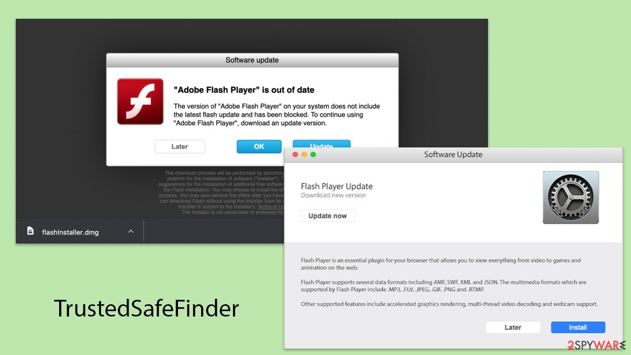 TrustedSafeFinder Adload virus