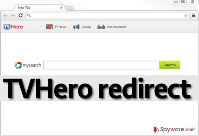 TVHero hijack