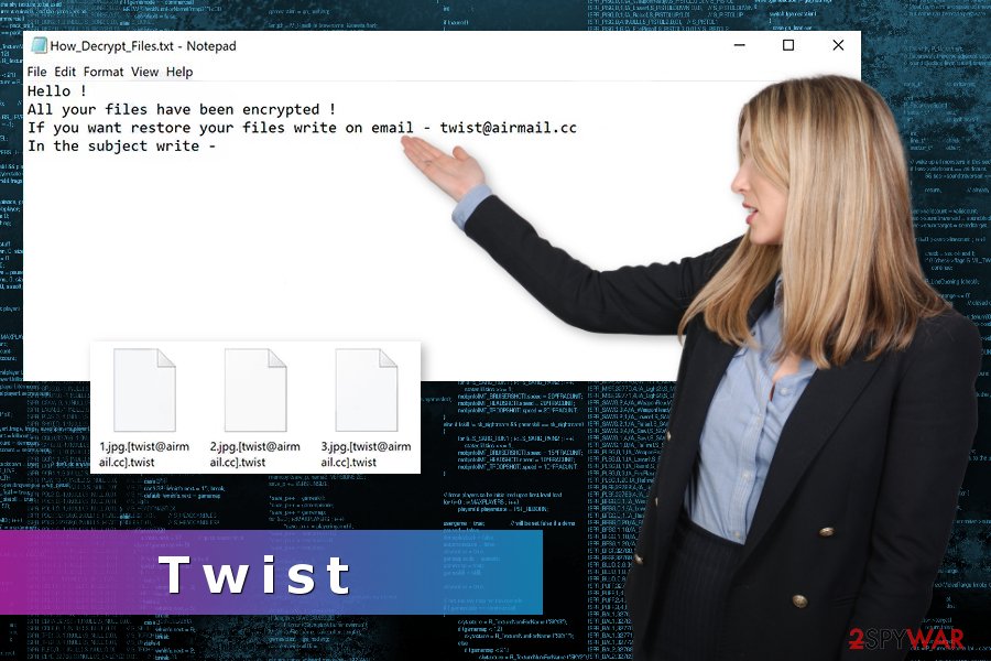 Image of Twist ransomware