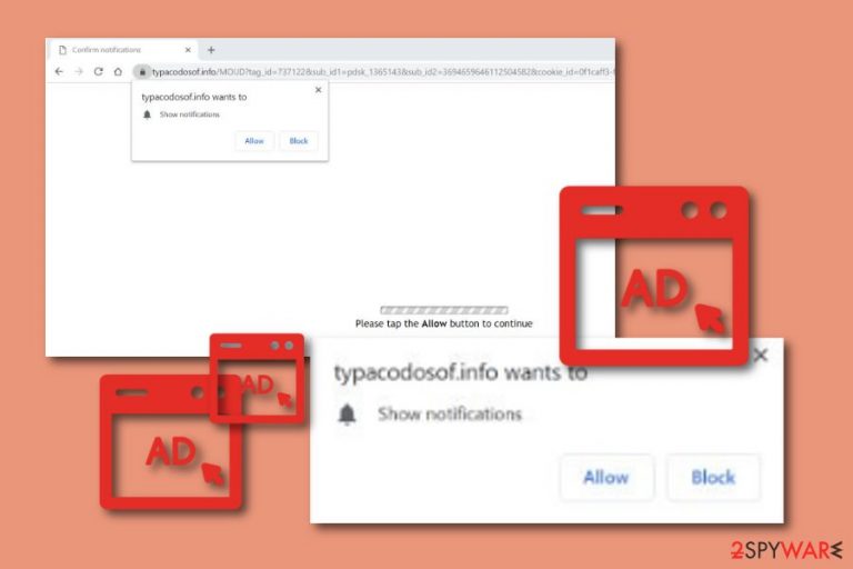 Typacodosof.info adware