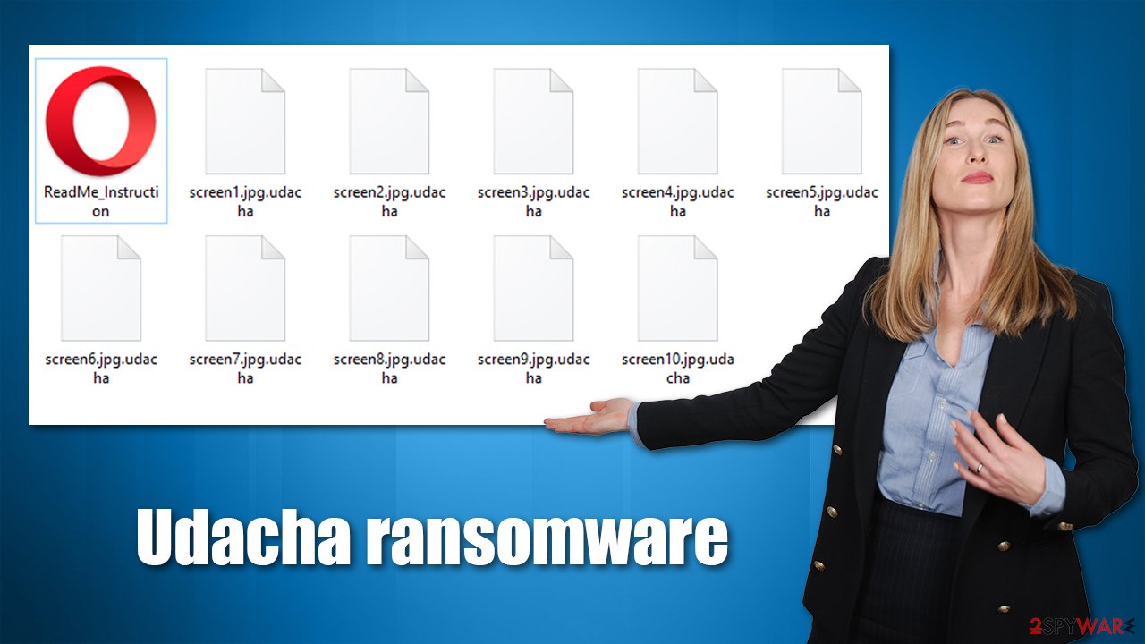 Udacha ransomware virus