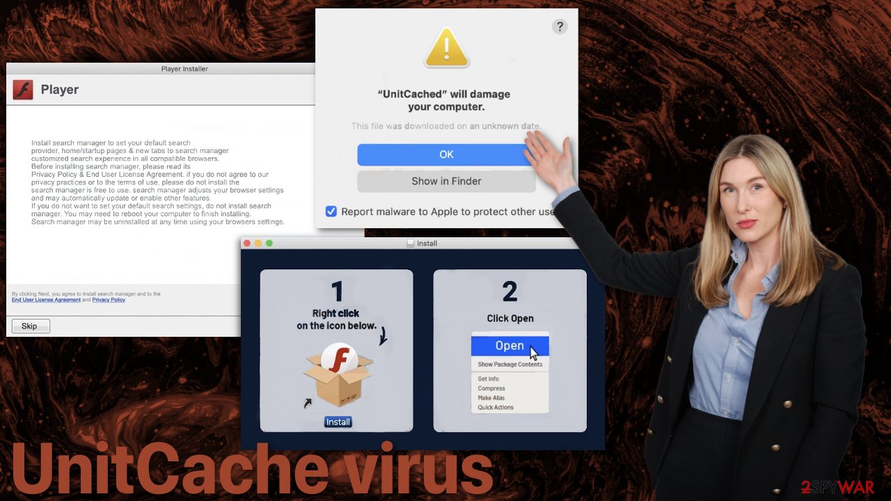 UnitCache virus