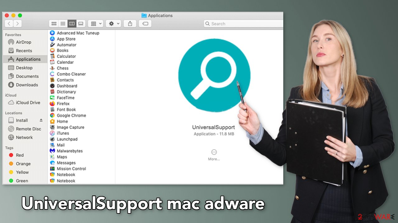 UniversalSupport mac adware