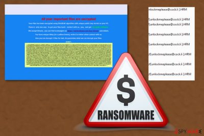 Unlockmeplease@cock.li ransomware virus