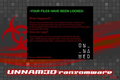 UNNAM3D ransomware