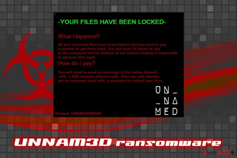 UNNAM3D ransomware