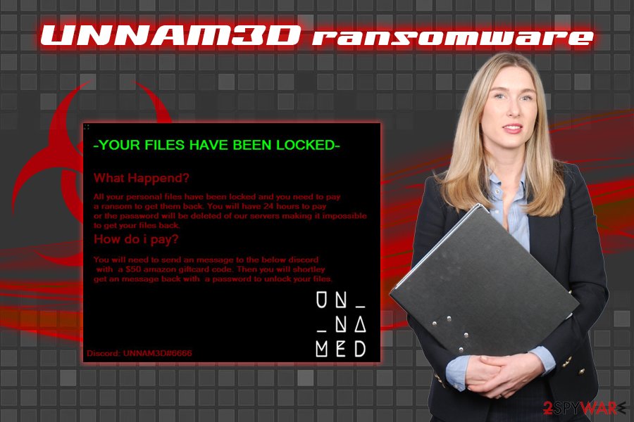 UNNAM3D r@ansomware virus