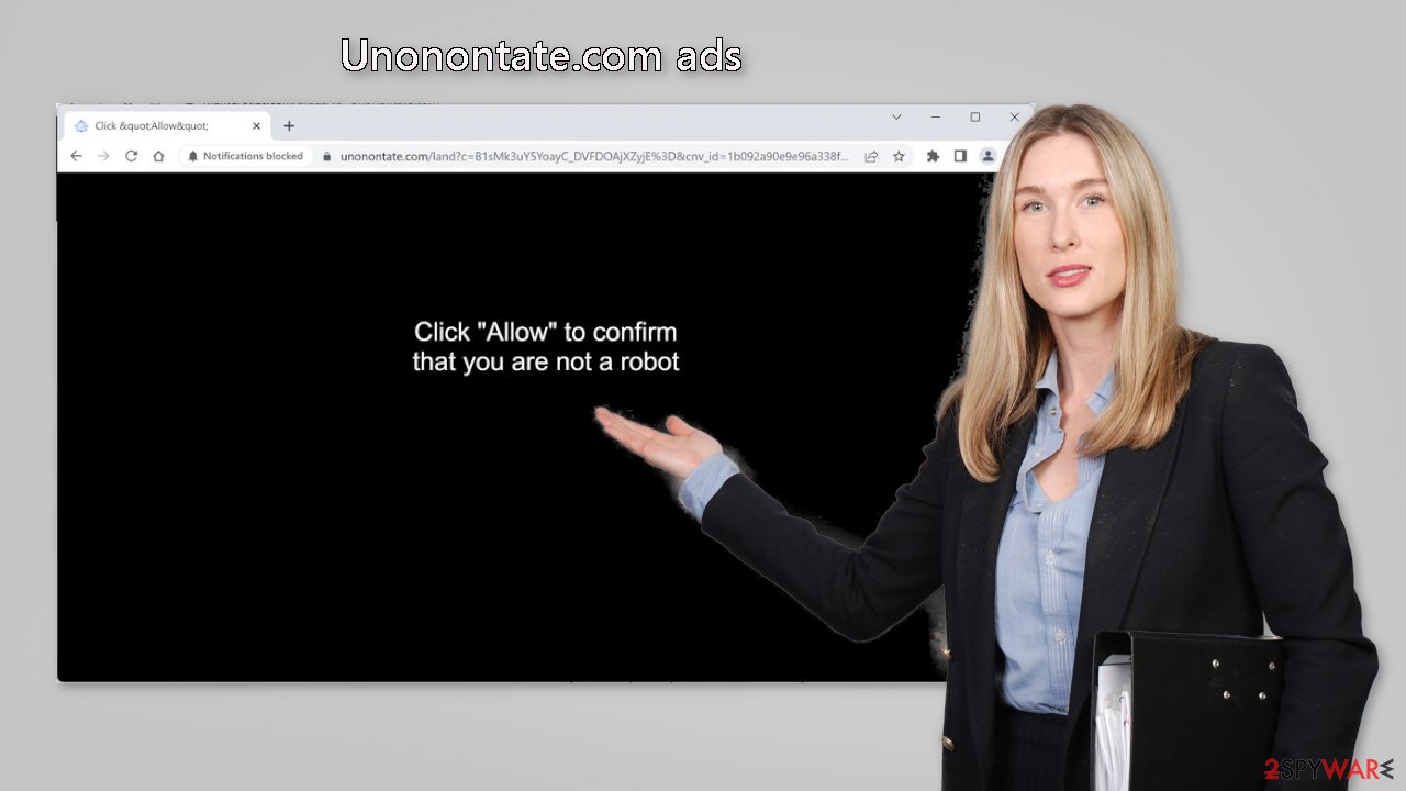 Unonontate.com ads