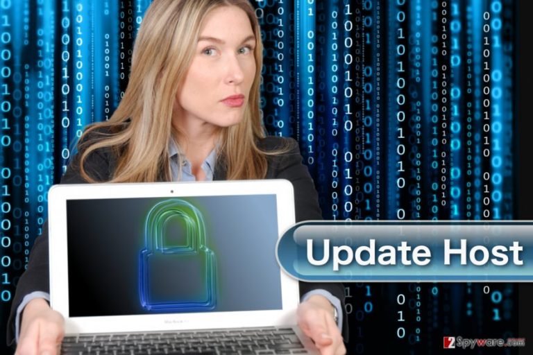 UpdateHost virus demonstration