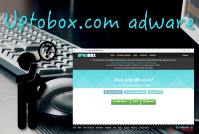 Uptobox.com adware