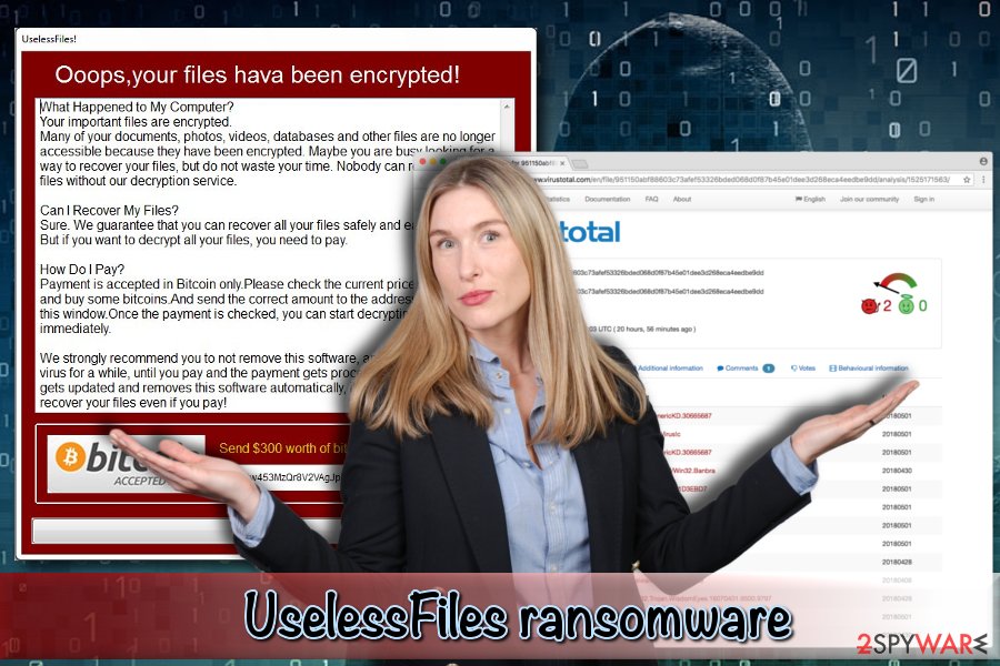 UselessFiles virus