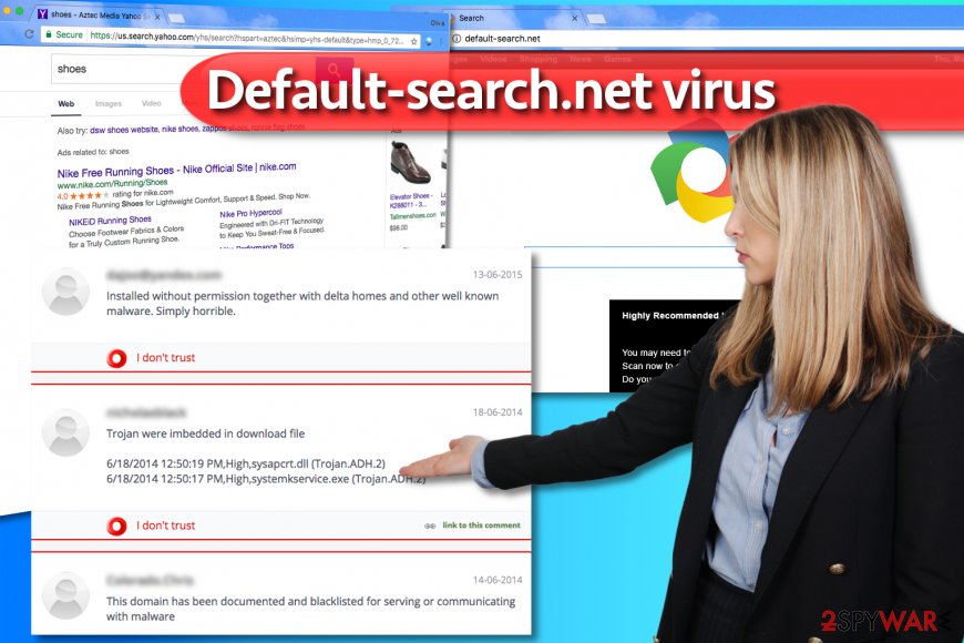 Default-search.net hijack