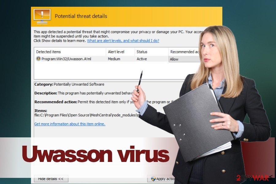 Uwasson adware