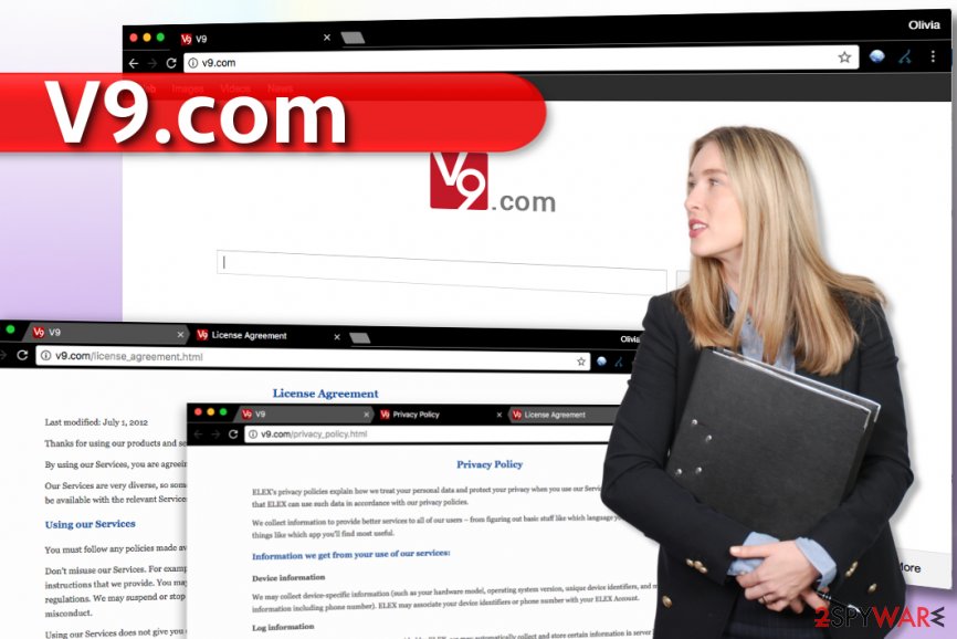 V9.com redirect virus