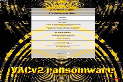 VACv2 ransomware
