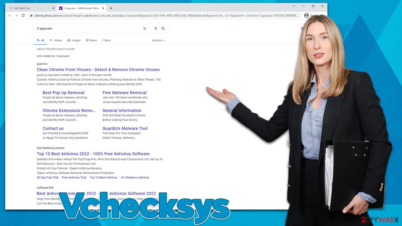 Vchecksys virus