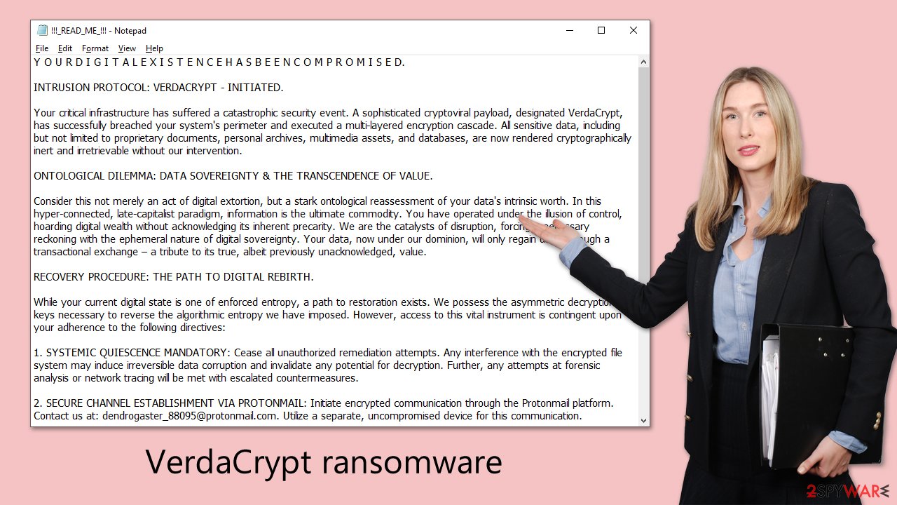 VerdaCrypt virus
