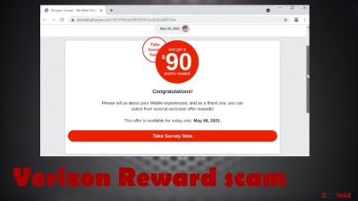Verizon Reward scam