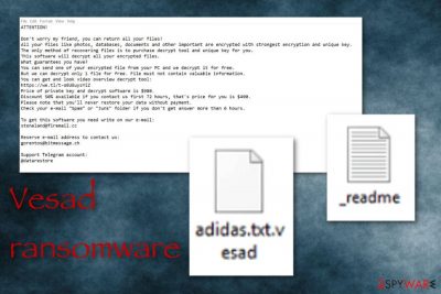 Vesad ransomware