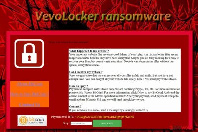 VevoLocker ransomware