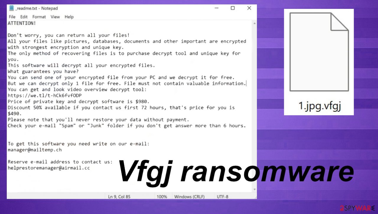 VFGJ VIRUS RANSOMWARE REMOVE visual data 5