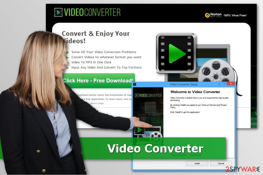 The picture of Video Converter virus