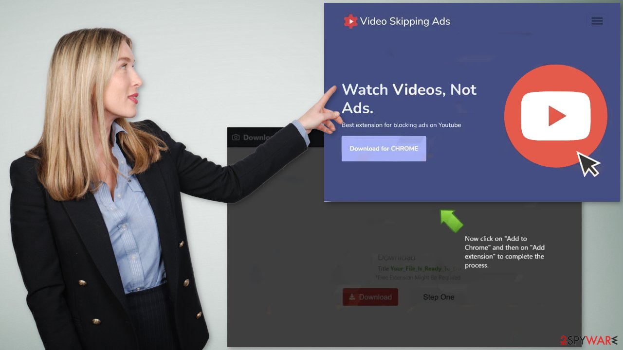 Video Skipping Ads browser extension
