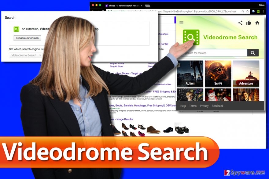 Videodrome Search browser hijacker