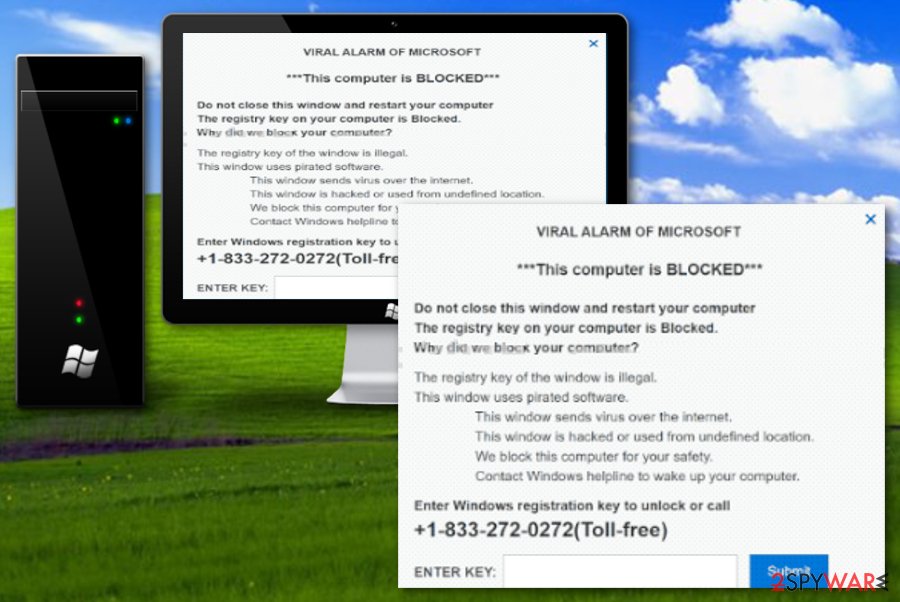 VIRAL ALARM OF MICROSOFT scam