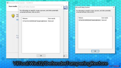 Defender Tampering Restore