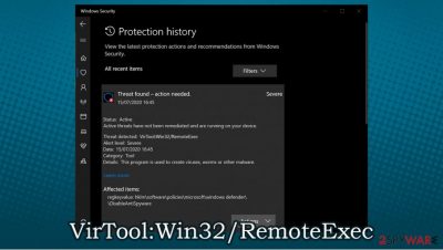 VirTool:Win32/RemoteExec