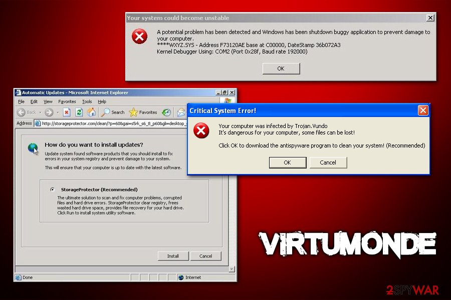 How To Remove Winfixer / Virtumonde / Msevents / Trojan.vundo