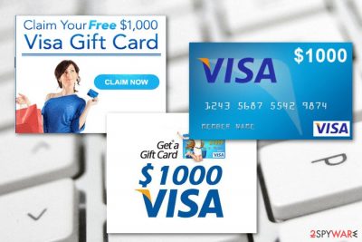 $1000 VISA Gift Card virus