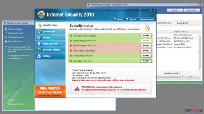 Vista Internet Security 2010