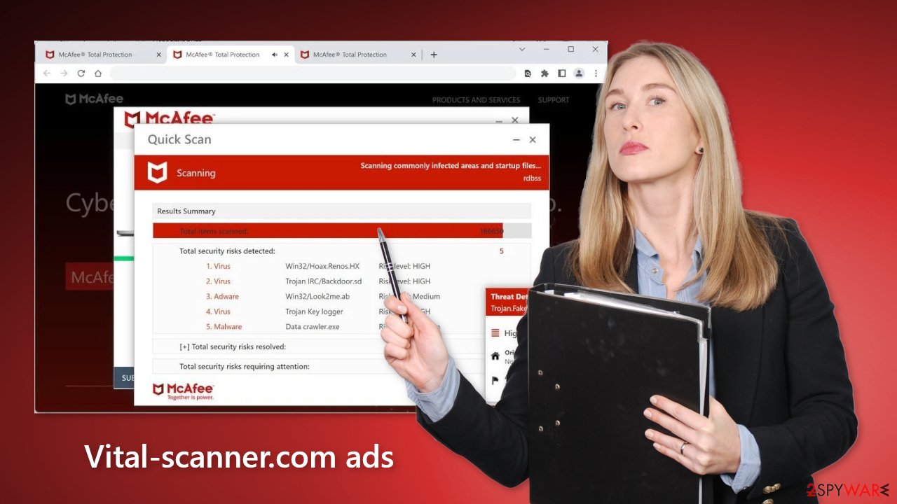 Vital-scanner.com ads