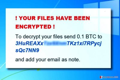 VMola ransomware ransom note