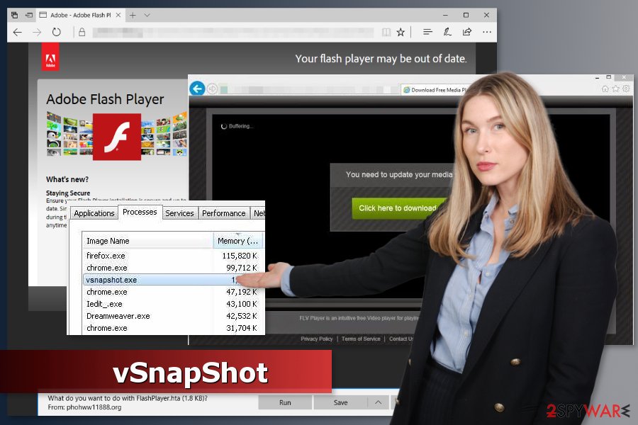 Picture of vSnapShot virus