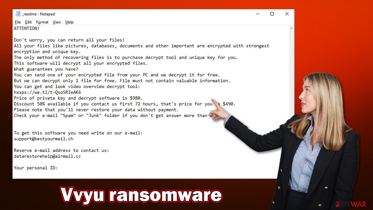 Vvyu ransomware