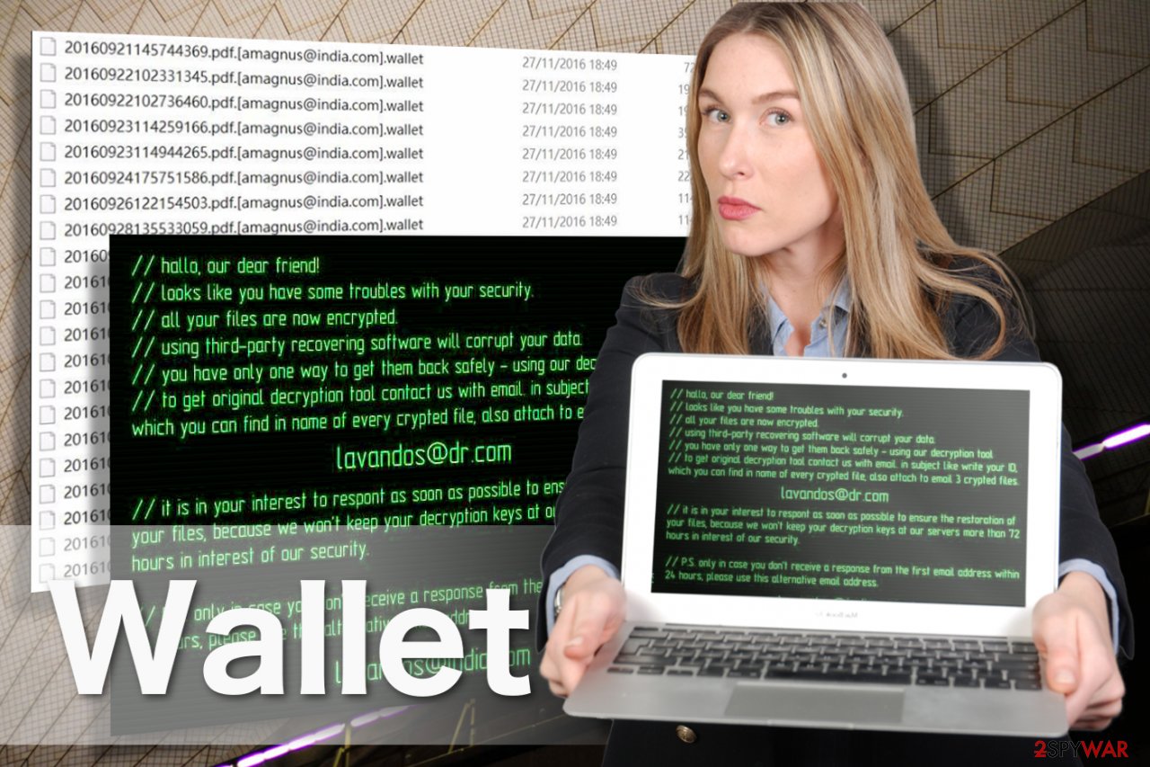 Wallet ransomware image