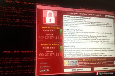 WannaCrypt ransomware