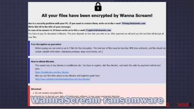 WannaScream ransomware