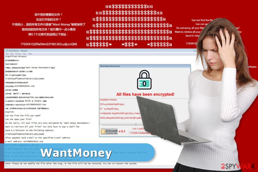 WantMoney ransomware virus