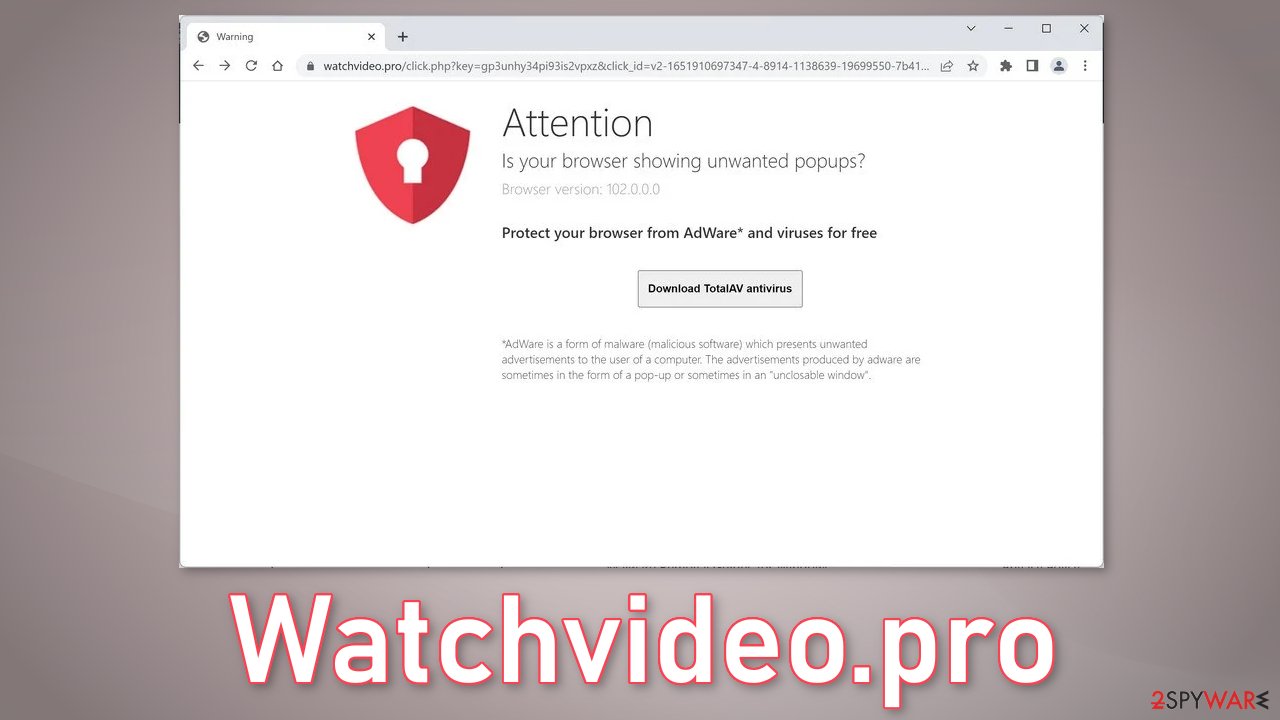 Watchvideo.pro ads