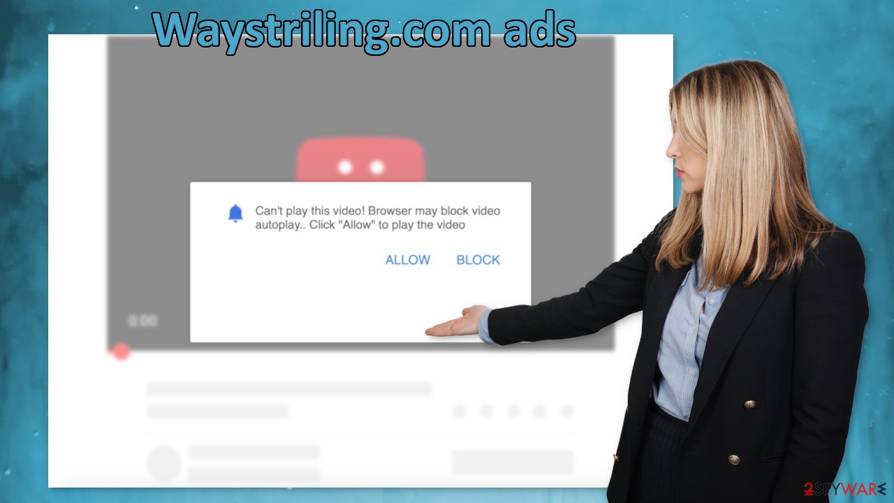 Waystriling.com ads