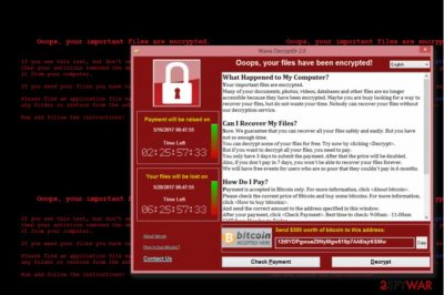 Wcrypt ransomware