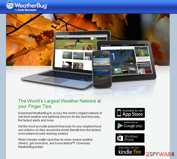 weatherbug updates