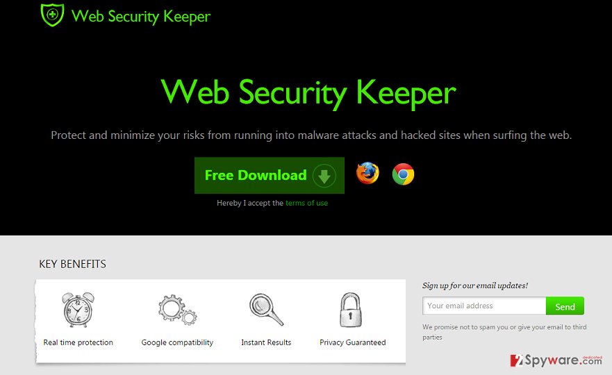 Web Security Keeper ads Web Security Keeper ads