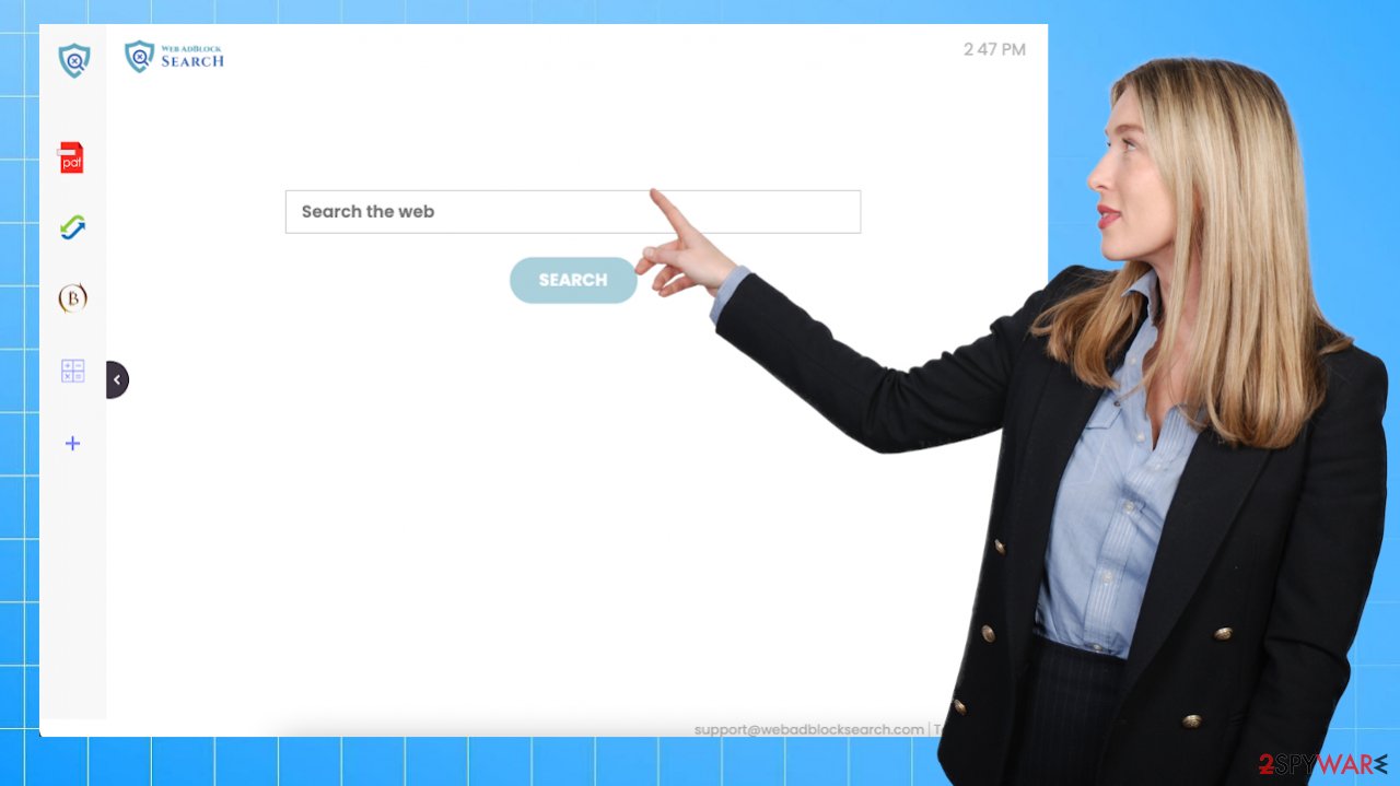 WebAdblockSearch hijacker